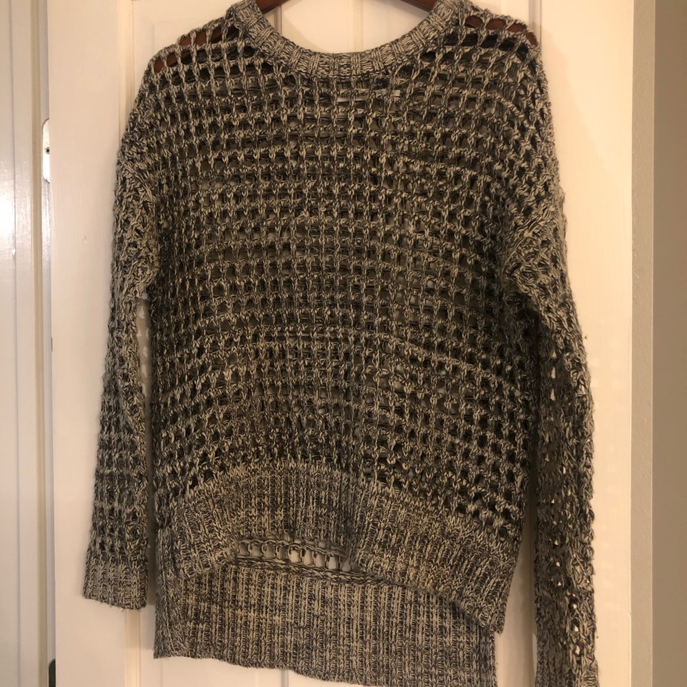 Hi-lo sweater